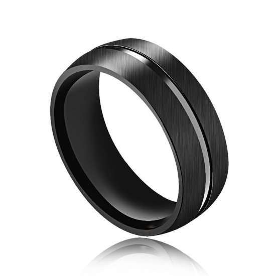 316L Stainless Steel Titanium Ring M02262
