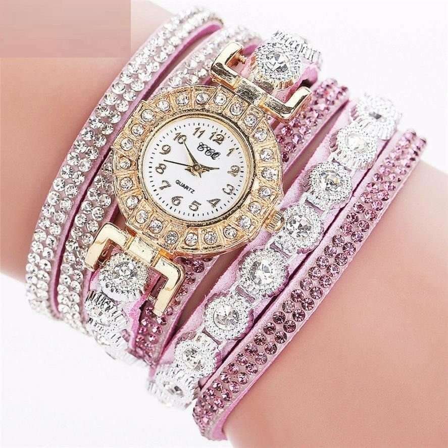 CCQ Fashion Quartez Rose Women Watch M01858