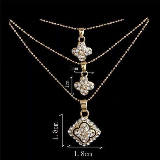 Gold Plated Crystal Jewelry Set M02280