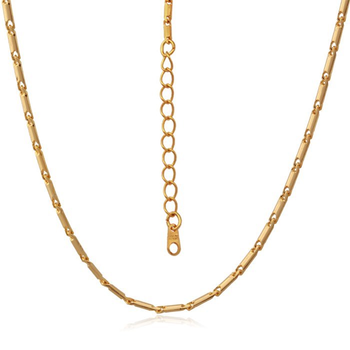 18K Real Gold Plated Environmental Friendly Copper Alloy Necklace M01651