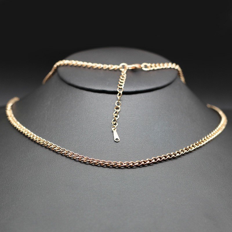 18K Real Gold Plated Environmental Friendly Copper Alloy Necklace M01657