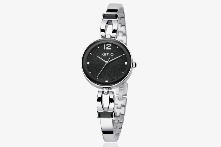 Kimio Stainless Steel Never Fade Original Black Watch M01878