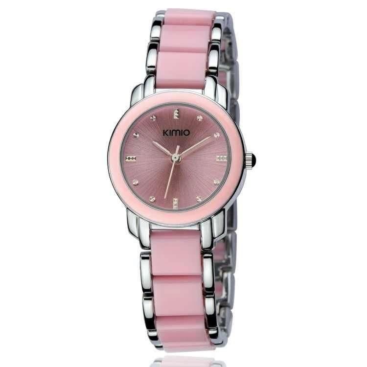 Kimio Stainless Steel Never Fade Original Pink Watch M01895