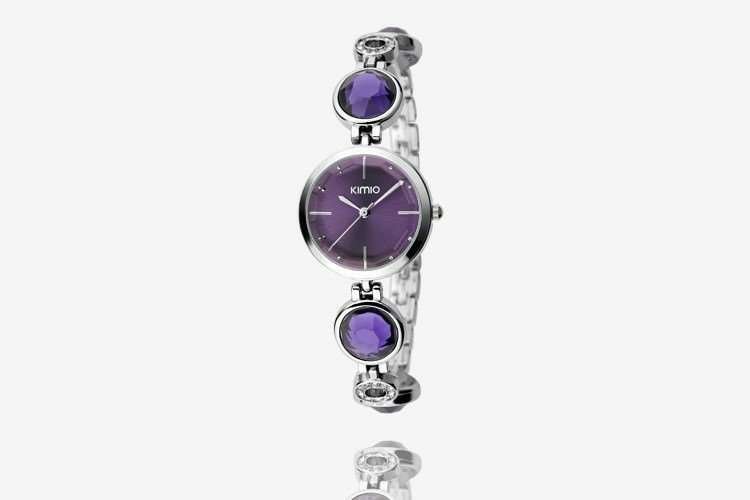 Kimio Stainless Steel Never Fade Original Purple Watch M01884
