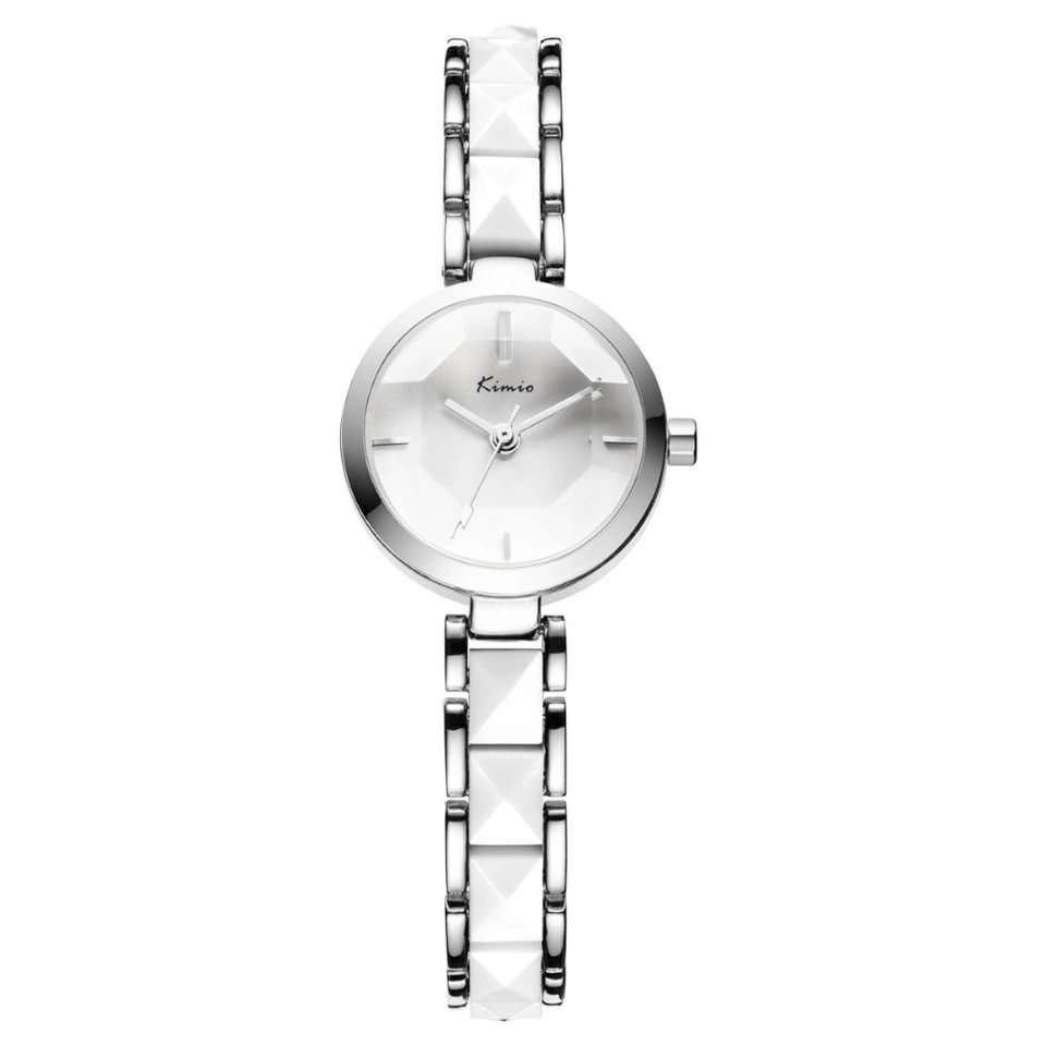 Kimio Stainless Steel Never Fade Original Silver Watch M01891