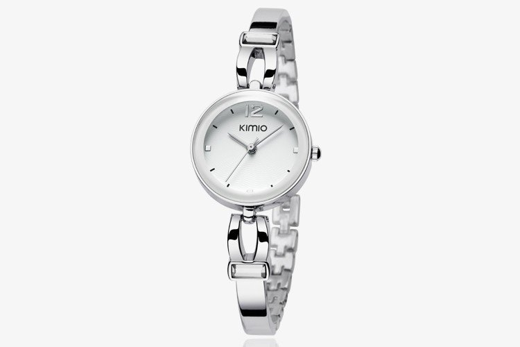 Kimio Stainless Steel Never Fade Original White Watch M01876
