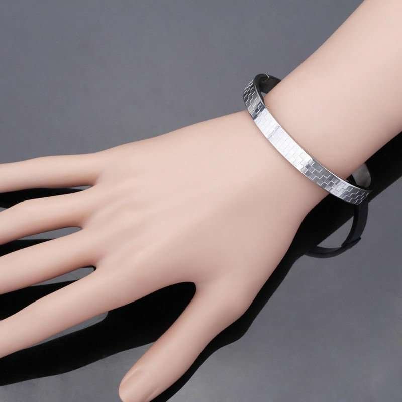 316L Stainless Steel Nickel Free 65 mm 2.6 inches Bangle M01576