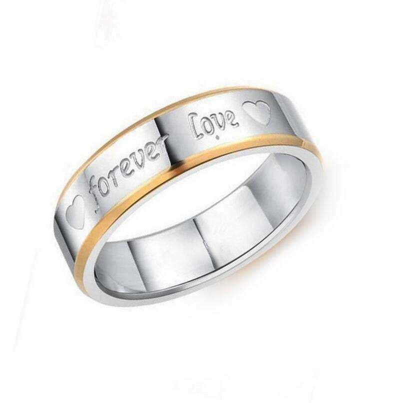 316L Stainless Steel Silver Plated Men Ring M01734