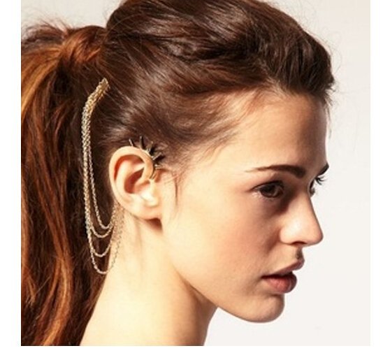 Fashion Gold Plated Hook Earrings M01367