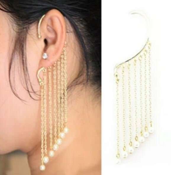 Fashion Gold Plated Hook Earrings M01368