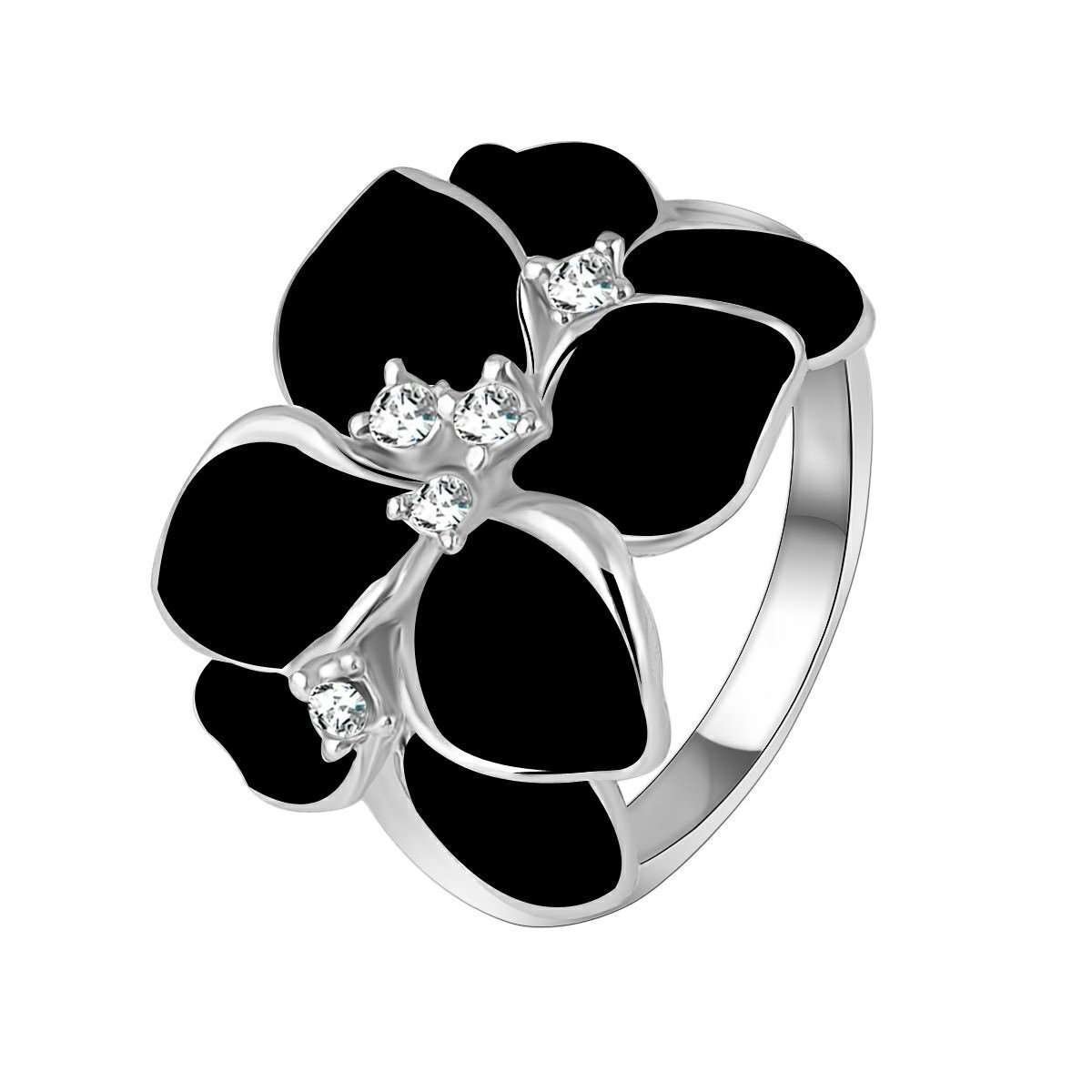 Platinum Plated 3 Times Austrian Crystal Enamel Jewellery Set M01451