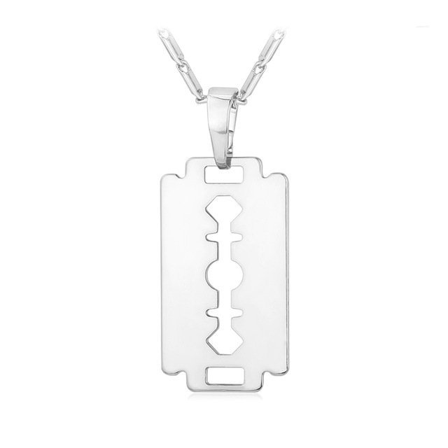 Platinum Plated Plated Environmental Friendly Copper Alloy Necklace M01642