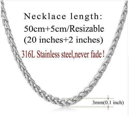 Platinum Plated Plated Environmental Friendly Copper Alloy Necklace M01644