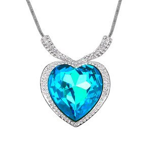 The Heart of Ocean Crystal Ocean Blue Necklace M00515