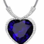 The Heart of Ocean Crystal Titanic Blue Necklace M00514