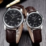 SBAO Original Leather Black Couples Watch M02001