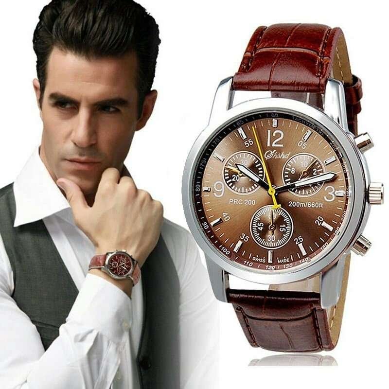 ShShd Original Brown Leather Watch M01844