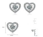 925 Sterling Silver Austrian Crystal Jewelry Set M01920