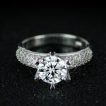 925 Sterling Silver Austrian Crystal Ring M01922