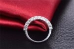 925 Sterling Silver Austrian Crystal Ring M01923