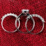 925 Sterling Silver Austrian Crystal Ring M01923