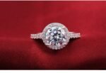 Pure 925 Sterling Silver 4 Carat CZ Diamonds Wedding Never Fade Ring M01395