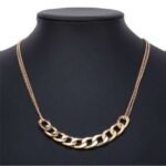 18K Gold Plated Crystal Jewelry Set M02291