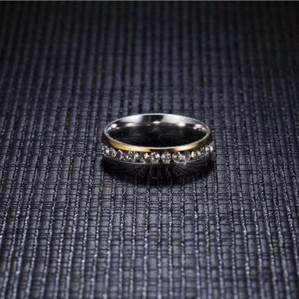 18K Gold Plated Stainless Steel Ring M02319