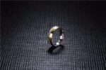 18K Gold Plated Stainless Steel Ring M02319