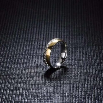 18K Gold Plated Stainless Steel Ring M02319