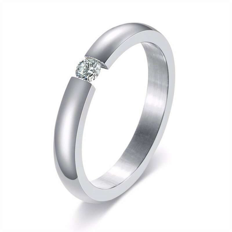 18K Gold Plated Stainless Steel Ring M02323