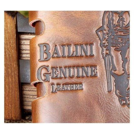 Long Balini Genuine Leather Men Wallet 120G and 18CM M01556