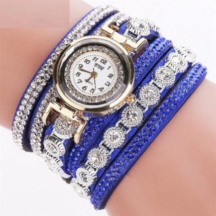 CCQ Fashion Quartez Blue Women Watch M01863