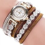 CCQ Fashion Quartez Brown Women Watch M01865