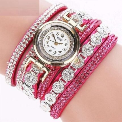 CCQ Fashion Quartez Pink Women Watch M01862