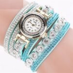 CCQ Fashion Quartez Sea Blue Women Watch M01860