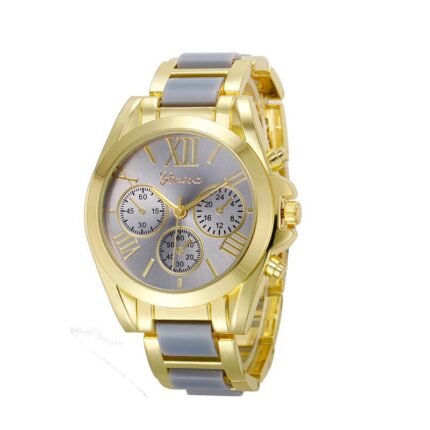 Geneva Stainless Steel Original Geneva Grey Watch M01825
