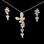 Gold Plated Crystal Jewelry Set M02282