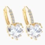 18K Gold Plated Austrian Crystal Earrings M01689