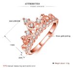18K Gold Plated Austrian Crystal Ring M01755
