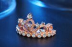 18K Gold Plated Austrian Crystal Ring M01755