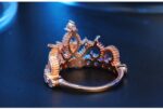 18K Gold Plated Austrian Crystal Ring M01755