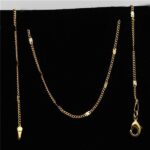 18K Gold Plated Environmental Friendly Copper Alloy Necklace M01660