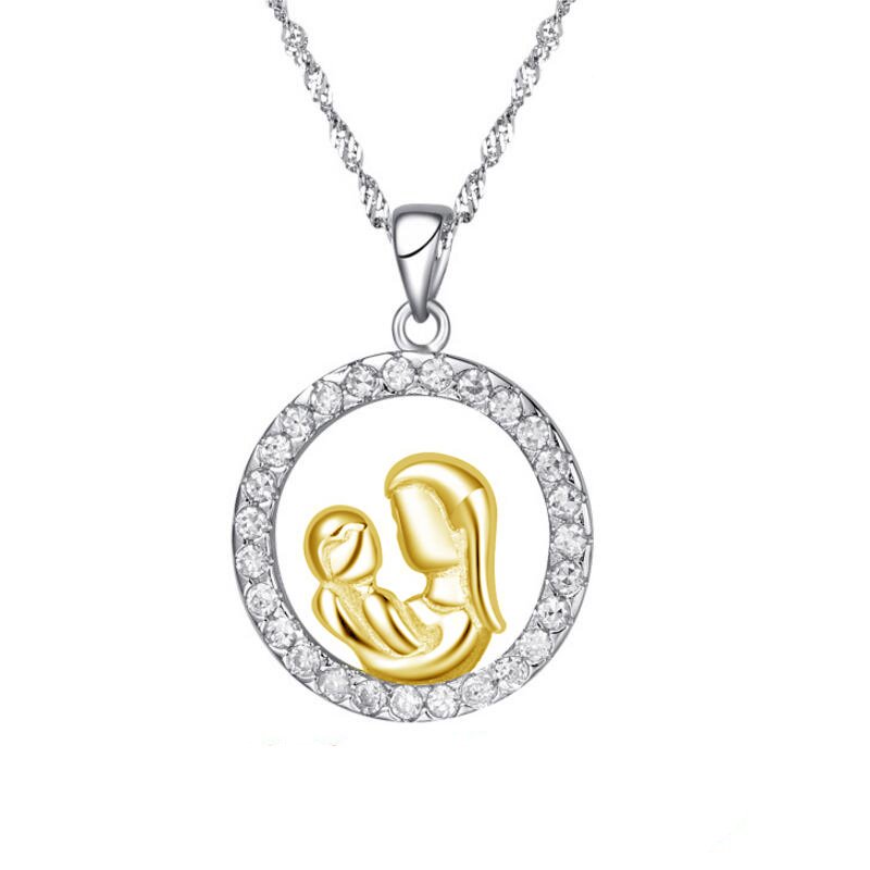 18K Gold Plated Environmental Friendly Copper Alloy Necklace M01673