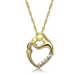18K Gold Plated Environmental Friendly Copper Alloy Necklace M01674