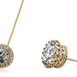 18K Gold Plated Zircon Jewelry Set M02053