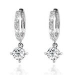 18K Gold Plated Zircon Rhinestones Austrian Crystal Earrings M00627