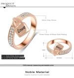 18K Real Gold Plated 3 Times Lock Ring M01926