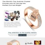 18K Real Gold Plated 3 Times Lock Ring M01926
