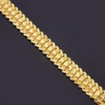 18K Real Gold Plated Environmental Friendly Copper Alloy Bracelet M01633